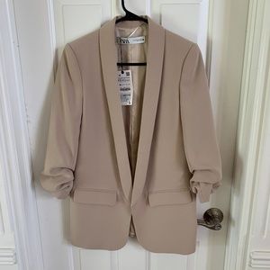 NWT Zara Beige Blazer